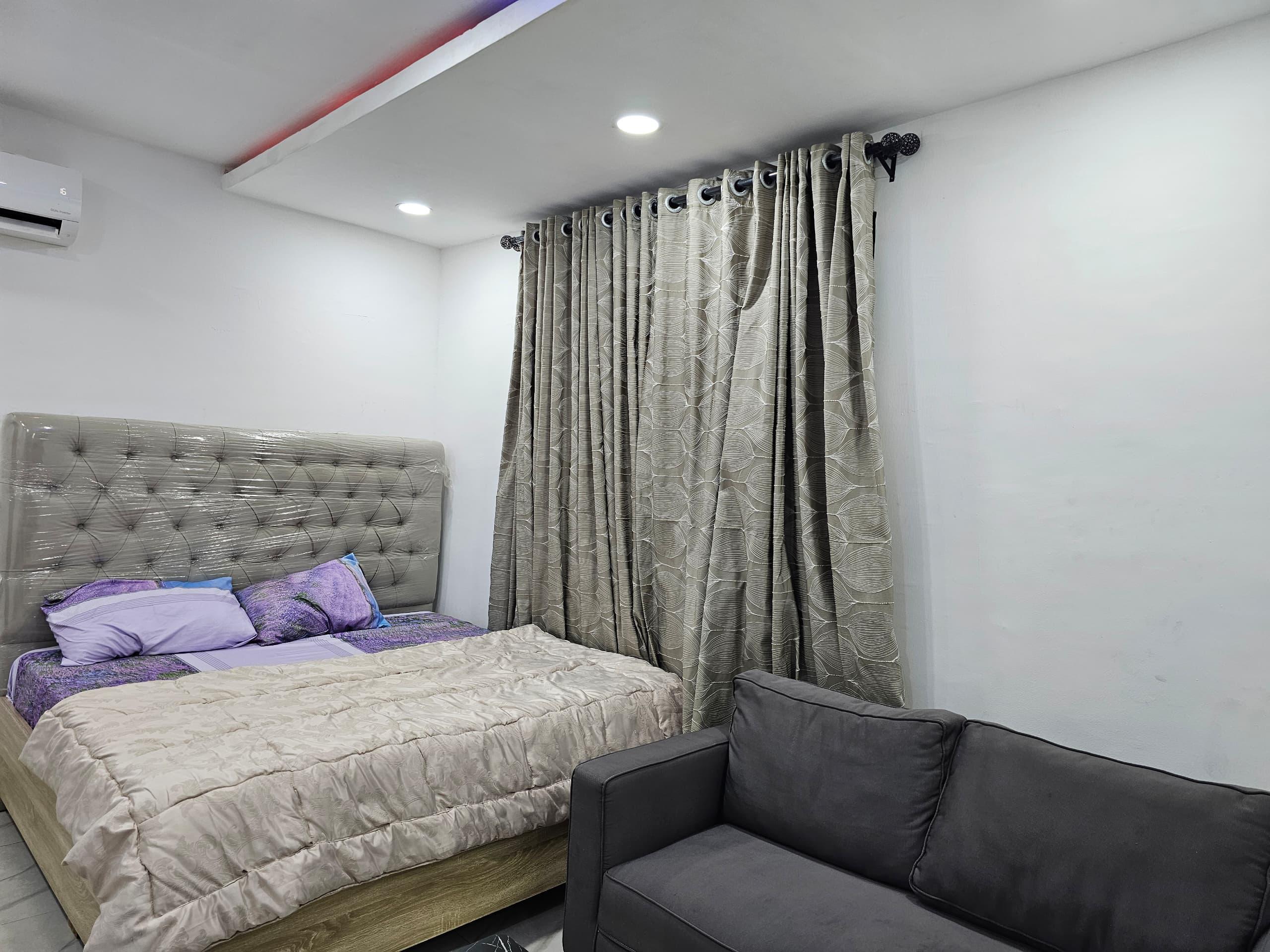 Studio apartment with pool in ikeja